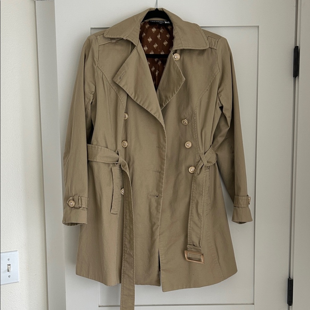 Antthony Khaki Trench Coat